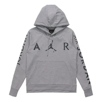 Air Jordan Men's  Alphabet Logo Gray