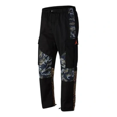 Air Jordan Men's  Animal Instinct Black Long Pants/trousers