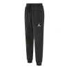 Air Jordan Men's  As J Df Air Flc Pant Logo Distress Sports Knit Bundle Feet Long Pants/trousers Autu In Black