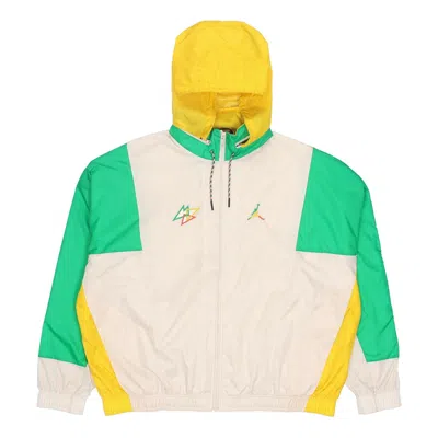 Air Jordan Men's  Cardigan Storage Simple Jacket White In Multi