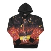 Air Jordan Men's  Casual Logo Pullover Hooded Long Sleeves Black