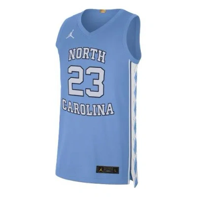 Air Jordan Men's  College (unc) Sports Basketball Jersey/vest No. 23 Blue
