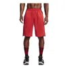 Air Jordan Men's  Contrasting Colors Gradient Straight Sports Basketball Shorts Red 'light Crimson Bl
