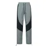 Air Jordan Men's  Flight Contrasting Colors Breathable Drawstring Sports Pants/trousers/joggers Autum In Gray