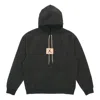 Air Jordan Men's  Hooded Casual Printing Sports Plush Pullover Autumn Black