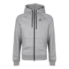 Air Jordan Men's  Hooded Fleece Lined Gray Jacket