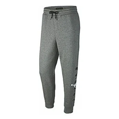Air Jordan Men's  Jumpman Air Fleece Long Pants/trousers Gray