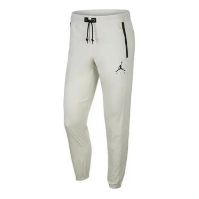Air Jordan Men's  Jumpman Casual Woven Sports Pants/trousers/joggers In White