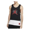 Air Jordan Men's  Legacy Aj11 Printing Black Vest