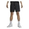 Air Jordan Men's  Logo Printing Lacing Black Straight Shorts