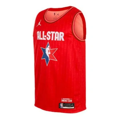 Air Jordan Men's  Nba Sports Basketball 20 All-star Curry 30 Red Jersey