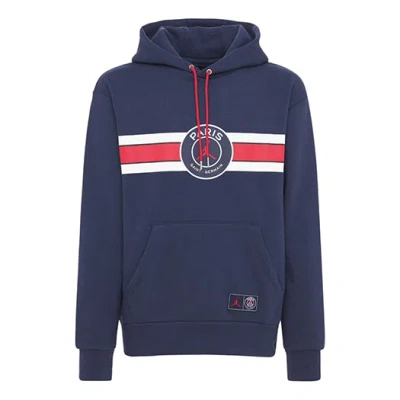 Air Jordan Men's  Paris Saint-germain Team Logo Printing Sports Blue