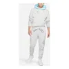 Air Jordan Men's  Printing Logo Fleece Drawstring Lacing Sports Pants/trousers/joggers Gray