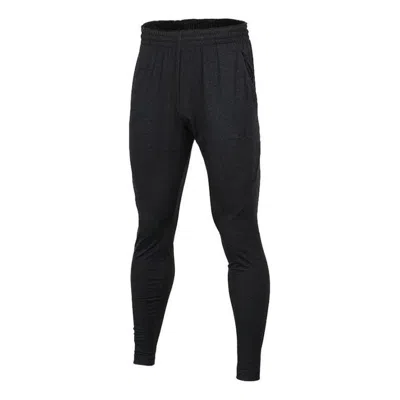 Air Jordan Men's  Solid Color Elastic Waistband Slim Fit Sports Pants/trousers/joggers Black