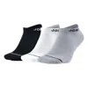 Air Jordan Men's  Solid Color Logo Jacquard Socks 3 Pairs Black / Gray / White