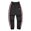 Air Jordan Men's  Solid Color Logo Printing Drawstring Casual Joggers/pants/trousers Black