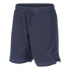 Air Jordan Men's  Solid Color Stripe Side Logo Printing Lacing Breathable Shorts Blue