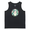 Air Jordan Men's  Sport Dna Printing Casual Sports Running Black Vest