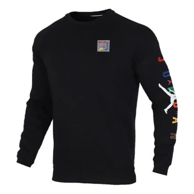 Air Jordan Men's  Sports Long Sleeves Black