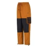 Air Jordan Men's  Ss22 Contrast Color Stitching Woven Sports Pants/trousers/joggers Green Copper In Brown
