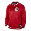 Air Jordan Men's  Thin And Light Mesh Baseball Jacket 34 Red