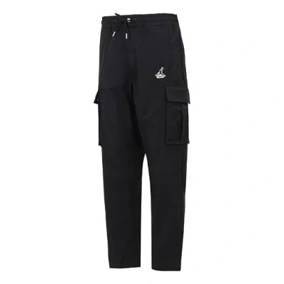 Air Jordan Men's  Utility Big Pocket Cargo Casual Long Pants/trousers Autumn Black