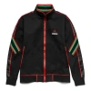 Air Jordan Men's  Why Not? X Facetasm Crossover Stripe Printing Stand Collar Jacket Asia Edition Blac In Black