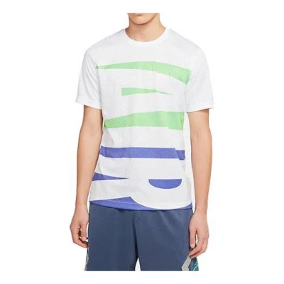 Air Jordan Men's  Wings Sports Tops T-shirt White