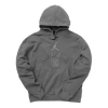 Air Jordan Men's  X Htg Crossover Solid Color Alphabet Logo Hooded Long Sleeves Us Edition Gray