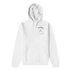 Air Jordan Men's  X Paris Saint-germain Crossover Logo Numeric Printing Hooded Long Sleeves White