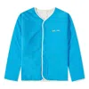 Air Jordan Men's  X Union Crossover Solid Color Printing Logo Reversible Long Sleeves Jacket Us Editi In Blue