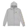 Air Jordan Men's  Zipper Cardigan Autumn Gray Hoodie