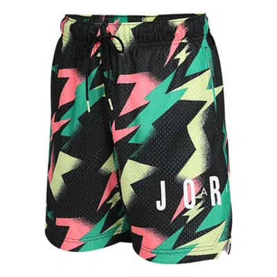 Air Jordan Men's Jumpman Air Msh Aop Shorts Multi In Black
