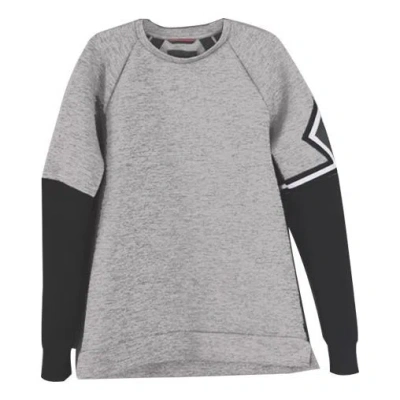 Air Jordan Men's O Neck Long Sleeve Sweatshirt Grey 'gray Black'