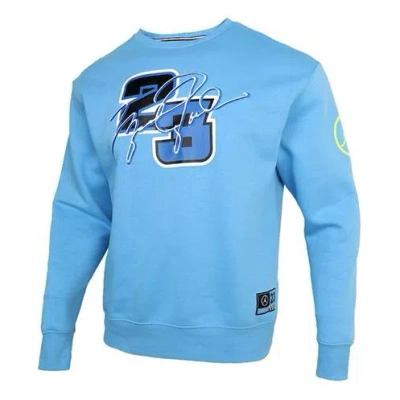 Air Jordan Mens Sport Dna Print Basketball Crew-neck Blue