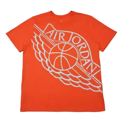 Air Jordan Mens Wingspan T-shirt 'orange'