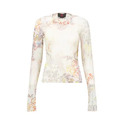 Pre-owned Air Jordan Mesh Long-sleeve Top 'sail' | White | Women's Size S