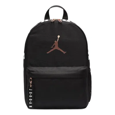 Air Jordan Mini Backpack 'black Gold'