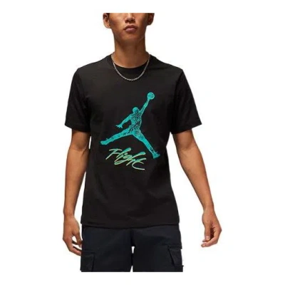 Air Jordan Minimalistic Large Casual Short Sleeve T-shirt Men's Black