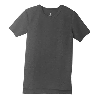 Air Jordan Mj Essentials Fleece T-shirt 'grey' In Gray