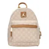 Air Jordan Monogram Backpack 'beige'