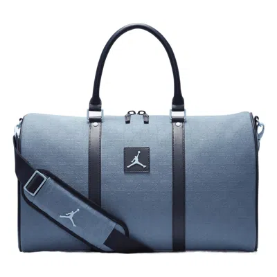 Air Jordan Monogram Duffle Bag 'chambray' In Blue