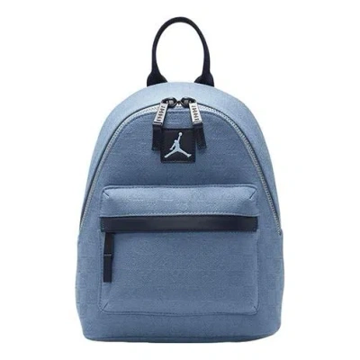 Air Jordan Monogram Mini Backpack 'chambray' In Blue