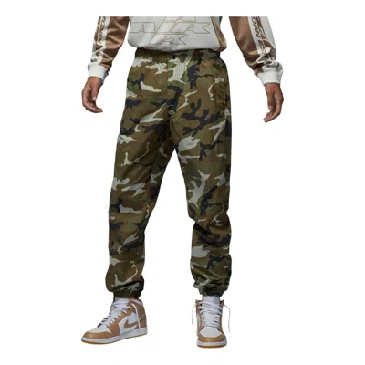 Air Jordan Mvp Camo Pants Asia Sizing 'light Olive' In Green