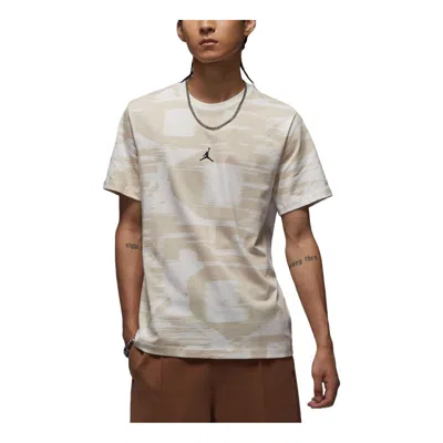 Air Jordan Mvp Graphic T-shirt Asia Sizing 'coconut White' In Brown