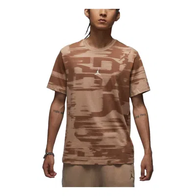 Air Jordan Mvp Graphic T-shirt Asia Sizing 'light Brown'