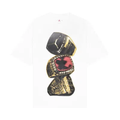 Pre-owned Air Jordan Mvp Graphic T-shirt 'sail' | White | Women's Size M