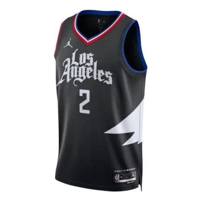 Air Jordan Nba La Clippers Statement Editon Sw 22-23 'kawhi Leonard 2' In Black