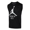 Air Jordan Nba Logo Vest 'brooklyn Nets' In Black