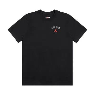 Pre-owned Air Jordan New York City T-shirt 'black' | Men's Size Xs